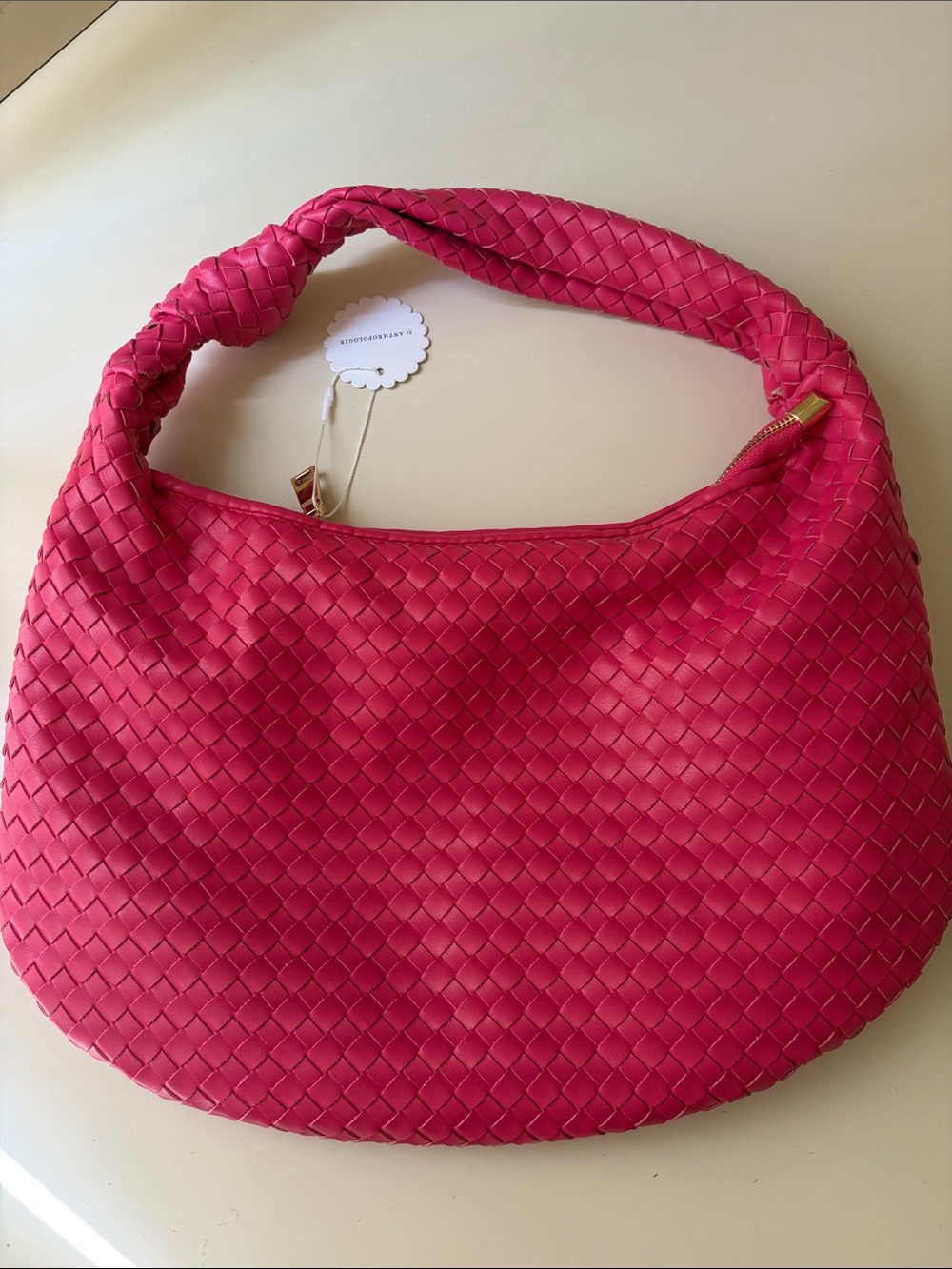 Anthropologie Melie Bianco Woven Bag